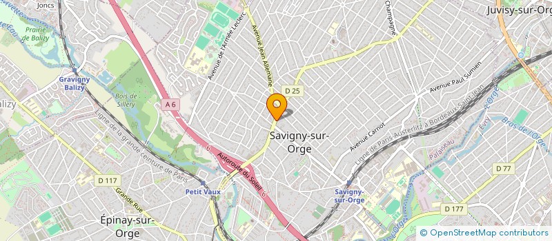 localisation de l'entreprise 921 588 570   LONGPONT-SUR-ORGE