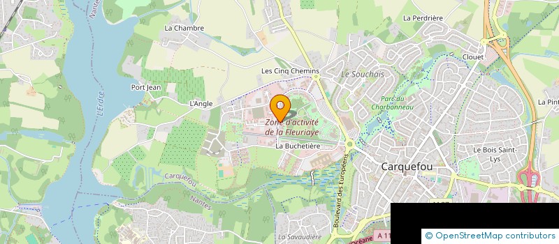 localisation de l'entreprise 921 597 449   CARQUEFOU