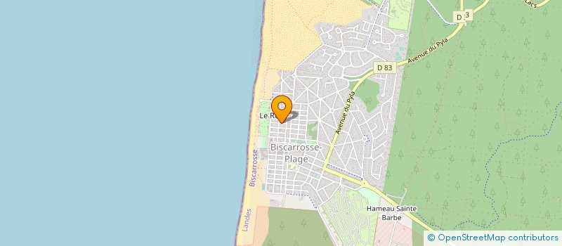 localisation de l'entreprise 921 607 818   BISCARROSSE