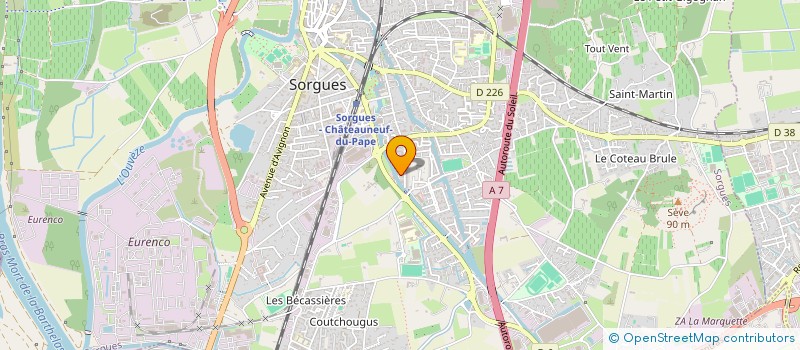 localisation de l'entreprise 921 615 373  à SORGUES