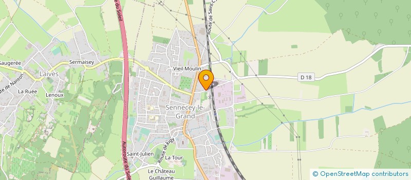 localisation de l'entreprise 921 618 609   SENNECEY-LE-GRAND