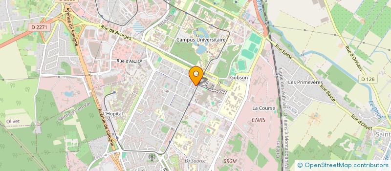localisation de l'entreprise 921 618 740   ORLEANS