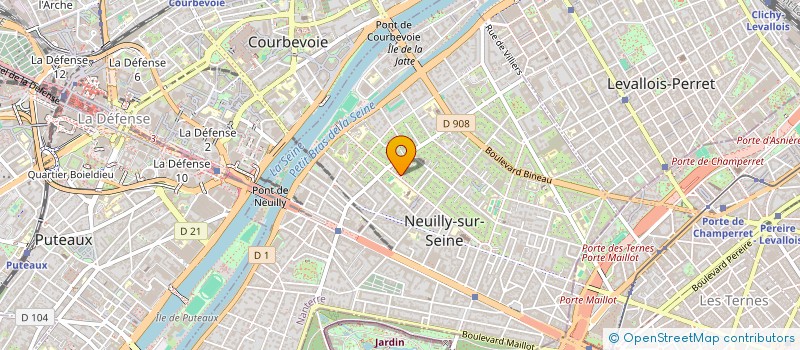 localisation de l'entreprise 921 621 074 à NEUILLY-SUR-SEINE
