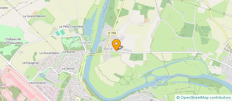 localisation de l'entreprise 921 644 837 à MONTREUIL-JUIGNE