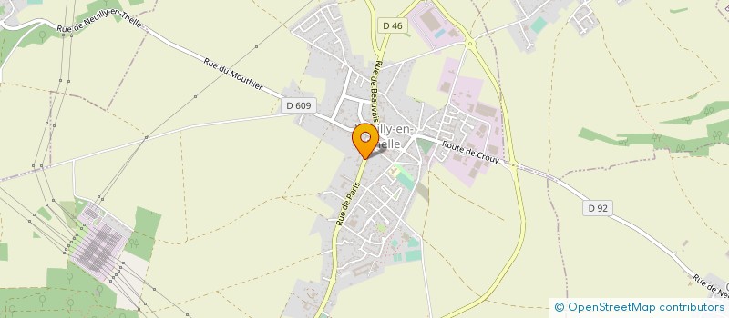 localisation de l'entreprise 921 653 010   NEUILLY-EN-THELLE