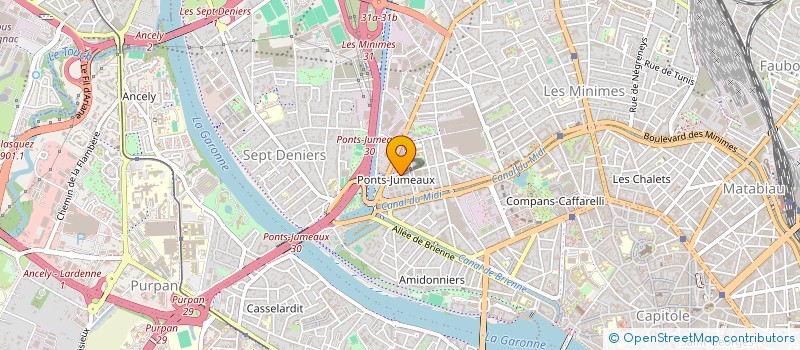 localisation de l'entreprise 921 680 716   TOULOUSE