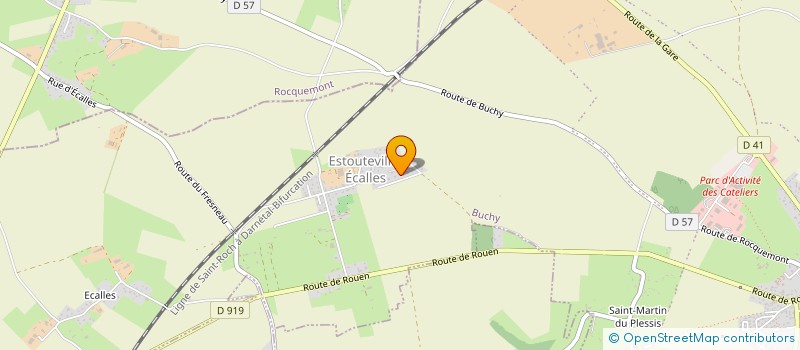 localisation de l'entreprise 921 682 597   BRACQUETUIT