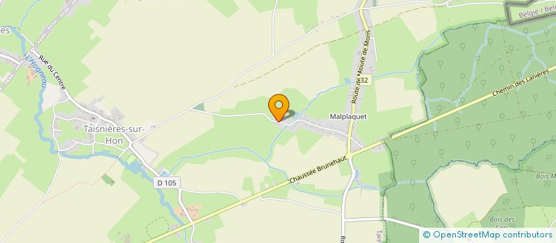 localisation de l'entreprise 921 685 947   TAISNIERES-SUR-HON