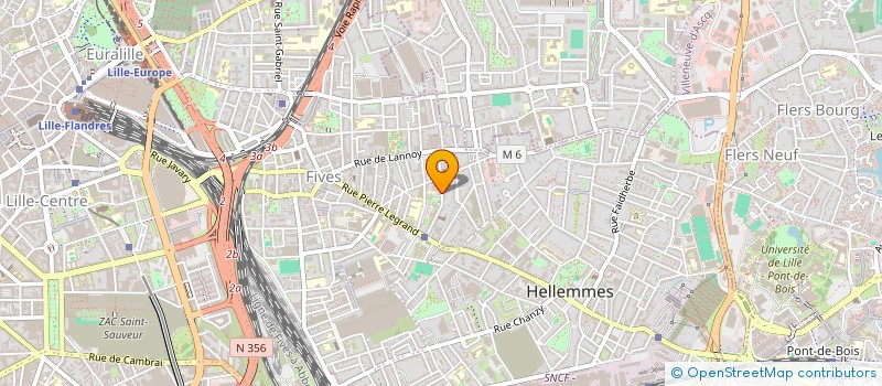 localisation de l'entreprise 921 700 480   LILLE