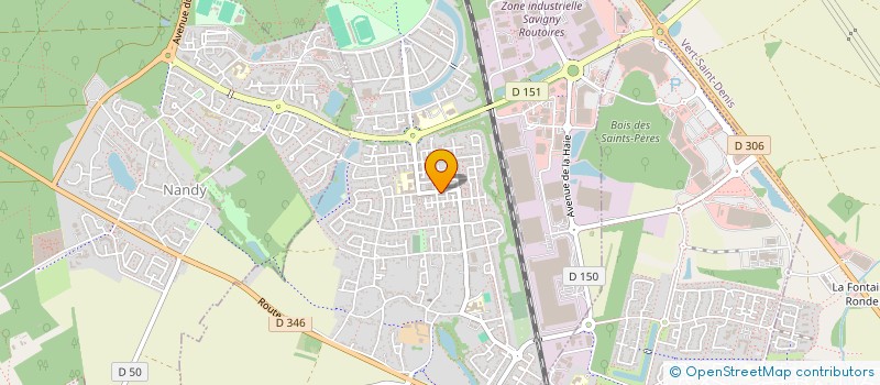 localisation de l'entreprise 921 700 860   SAVIGNY-LE-TEMPLE