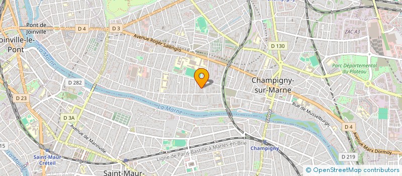 localisation de l'entreprise 921 702 668  à LONGJUMEAU