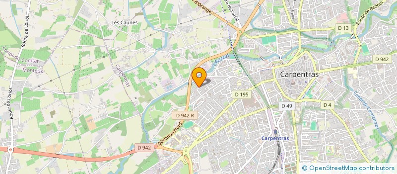 localisation de l'entreprise 921 743 423   CARPENTRAS