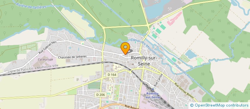 localisation de l'entreprise 921 746 004 à ROMILLY-SUR-SEINE