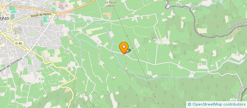 localisation de l'entreprise 921 753 885   SAILLANS