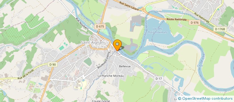 localisation de l'entreprise 921 754 677   SAINT-AIGNAN