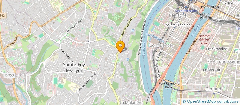 localisation de l'entreprise 921 758 975  à LYON