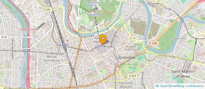 localisation de l'entreprise 921 761 581 à GRENOBLE
