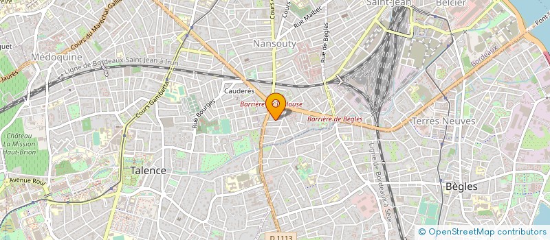 localisation de l'entreprise 921 770 103   BORDEAUX