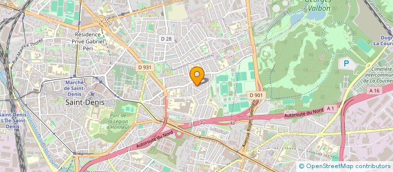 localisation de l'entreprise 921 790 663 à PIERREFITTE-SUR-SEINE