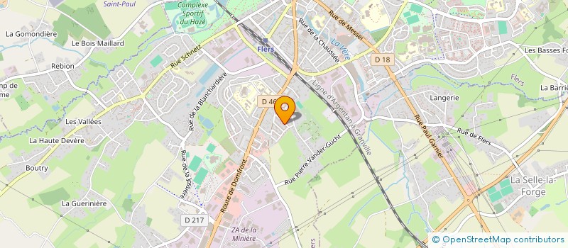 localisation de l'entreprise 921 850 558 à FLERS