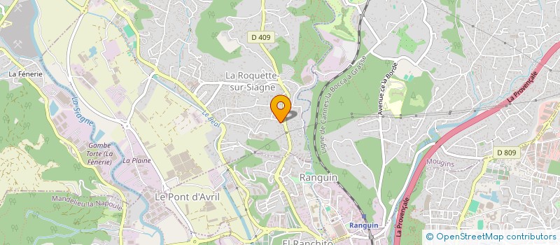 localisation de l'entreprise 921 855 482   CANNES