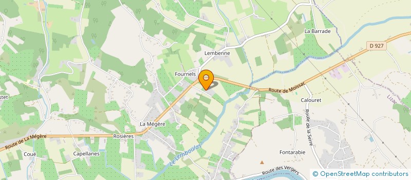 localisation de l'entreprise 921 878 518   MOISSAC