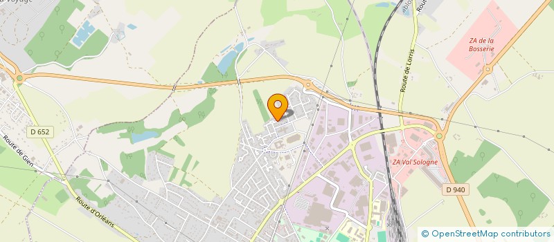localisation de l'entreprise 921 908 273   SARAN