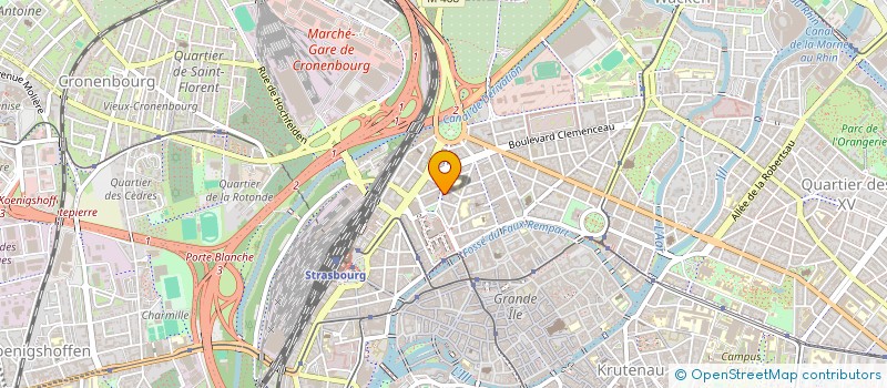 localisation de l'entreprise 921 937 520 à STRASBOURG