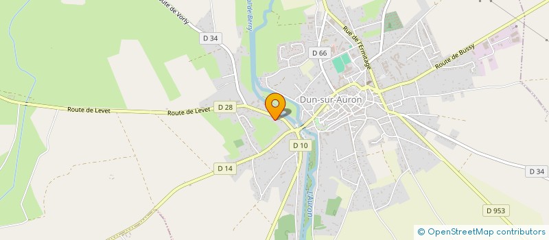 localisation de l'entreprise 921 948 568   DUN-SUR-AURON