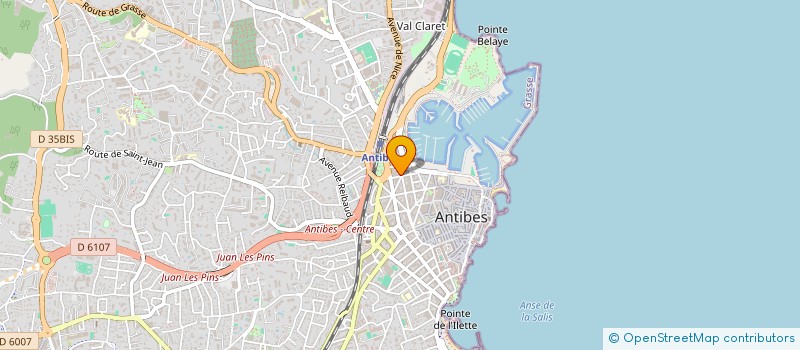 localisation de l'entreprise 921 949 467 à ANTIBES