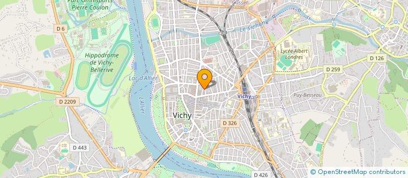 localisation de l'entreprise 921 952 297  à CUSSET