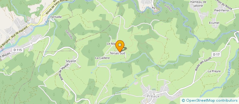 localisation de l'entreprise 921 984 019   VAUDEVANT