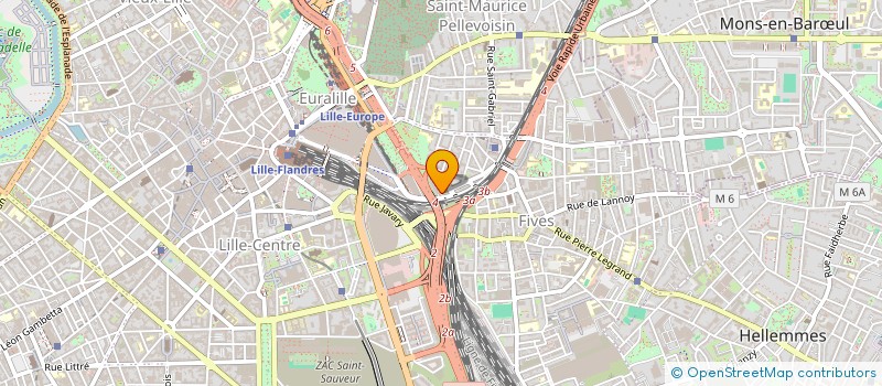 localisation de l'entreprise 921 990 099   LILLE