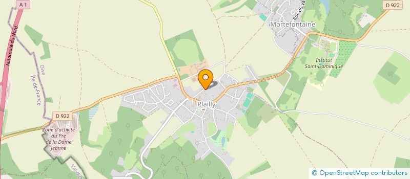 localisation de l'entreprise 921 990 933   SAINT-LEU-D'ESSERENT