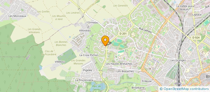 localisation de l'entreprise 921 992 681   BLOIS