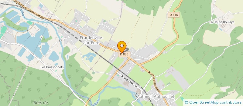 localisation de l'entreprise 921 995 064 à AUTHEUIL-AUTHOUILLET