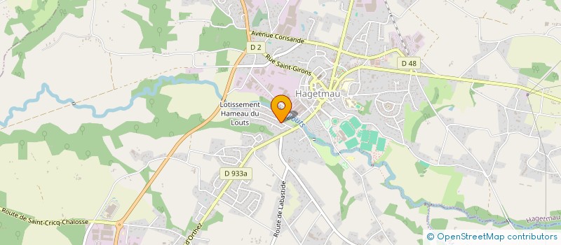 localisation de l'entreprise 921 996 161   HAGETMAU