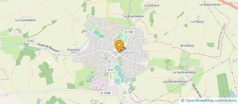 localisation de l'entreprise 921 996 310   AIZENAY