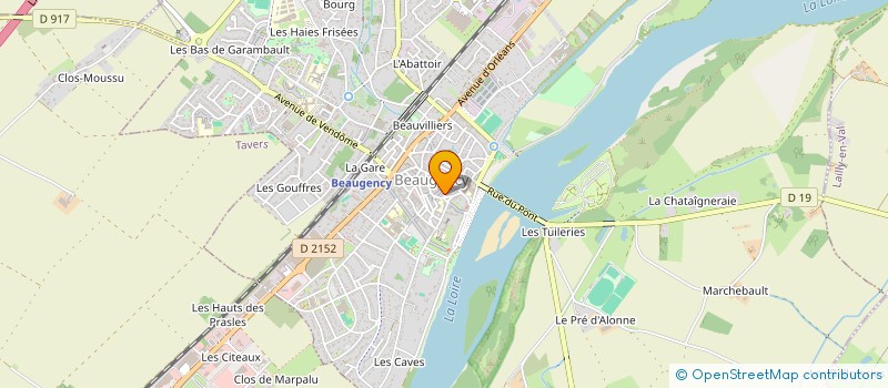 localisation de l'entreprise 922 009 808 à BEAUGENCY