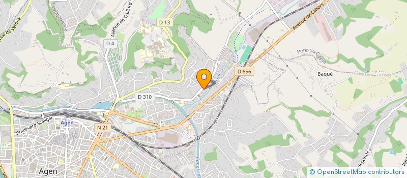 localisation de l'entreprise 922 022 488   AGEN