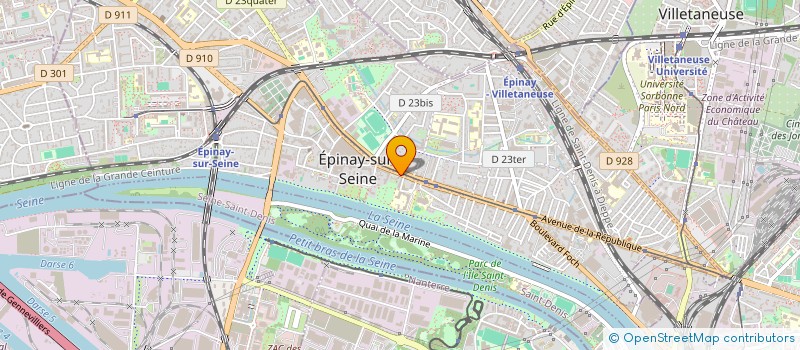 localisation de l'entreprise 922 032 495 à EPINAY-SUR-SEINE