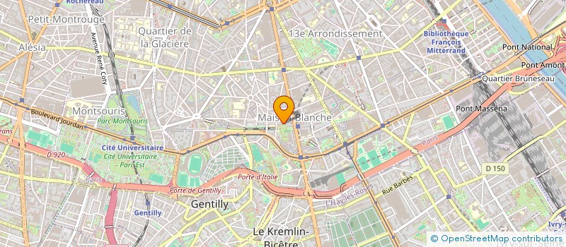 localisation de l'entreprise 922 034 525   PARIS