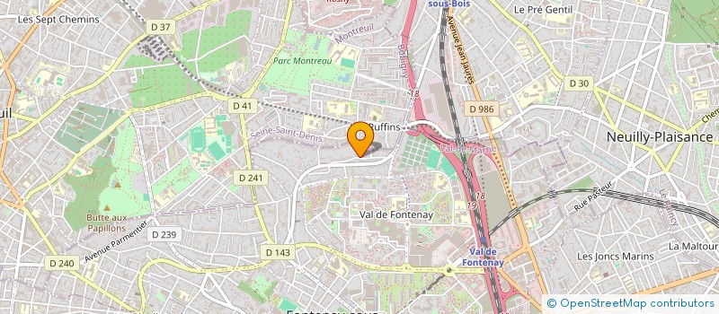 localisation de l'entreprise 922 069 679  à FONTENAY-SOUS-BOIS