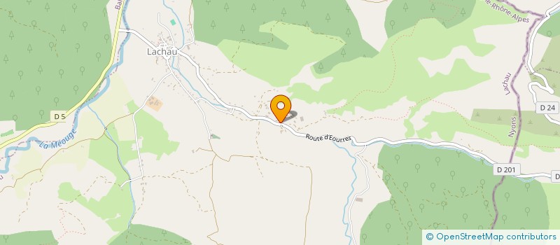 localisation de l'entreprise 922 096 367   LACHAU