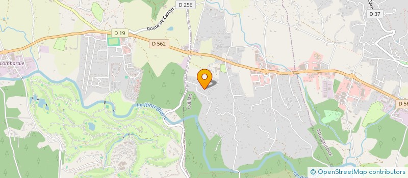 localisation de l'entreprise 922 099 858   CALLIAN