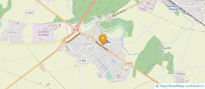 localisation de l'entreprise 922 109 509   AUXERRE