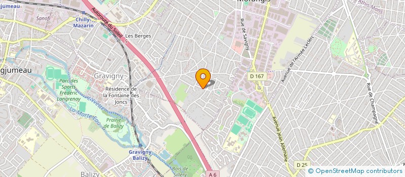 localisation de l'entreprise 922 136 767 à MORANGIS