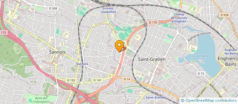 localisation de l'entreprise 922 138 656   SAINT-GRATIEN