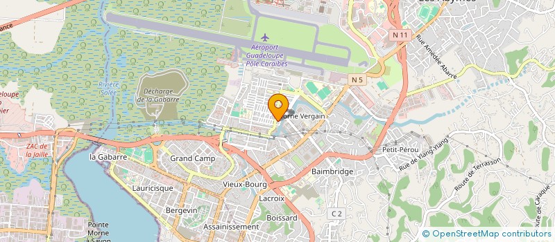 localisation de l'entreprise 922 141 817   LES ABYMES