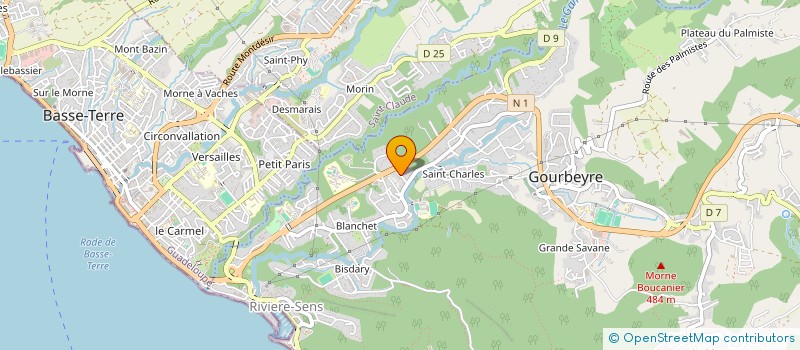 localisation de l'entreprise 922 141 841 à PETIT BOURG